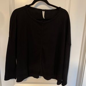 Anthropologie Black Waffle